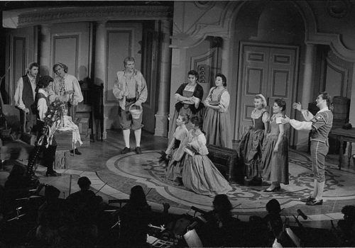 Photos of the Figaro cast members shot on November 2nd, 1989.