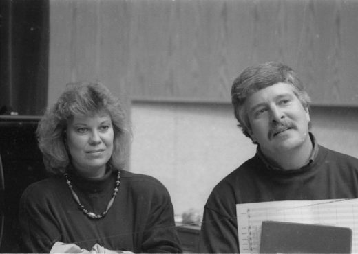 Colleagues and alumni who gathered for the April, 1990 tribute to Ray Wright.
