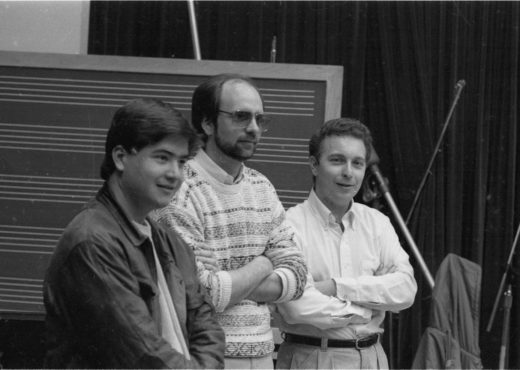 Colleagues and alumni who gathered for the April, 1990 tribute to Ray Wright.
