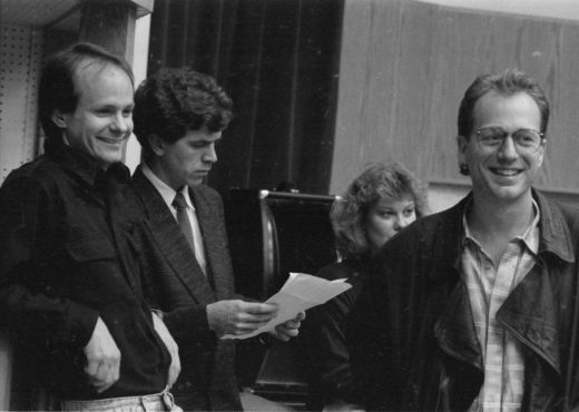 Colleagues and alumni who gathered for the April, 1990 tribute to Ray Wright.