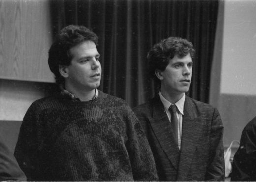 Colleagues and alumni who gathered for the April, 1990 tribute to Ray Wright.