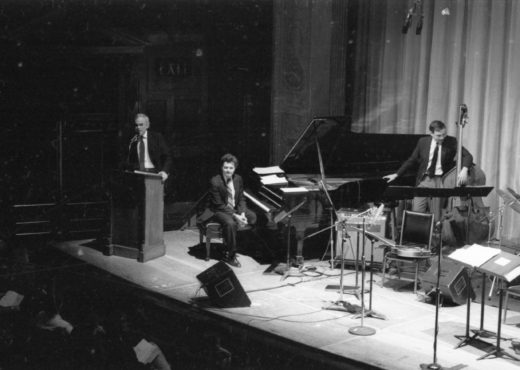 Photos taken during the performance in Kilbourn Hall on April 21st, 1990.