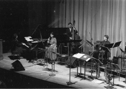 Photos taken during the performance in Kilbourn Hall on April 21st, 1990.