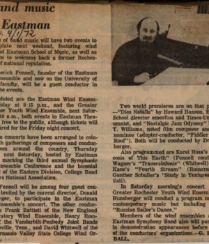 press item April 1, 1972