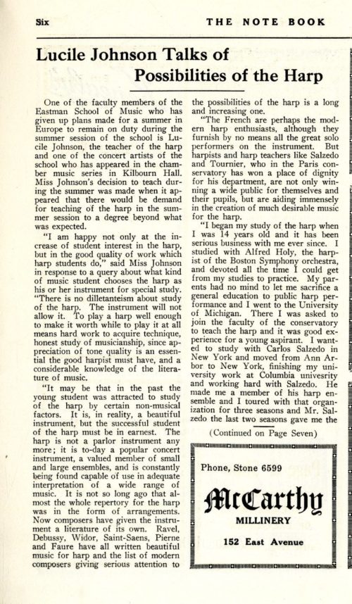 The Note Book June 15, 1922 page 6