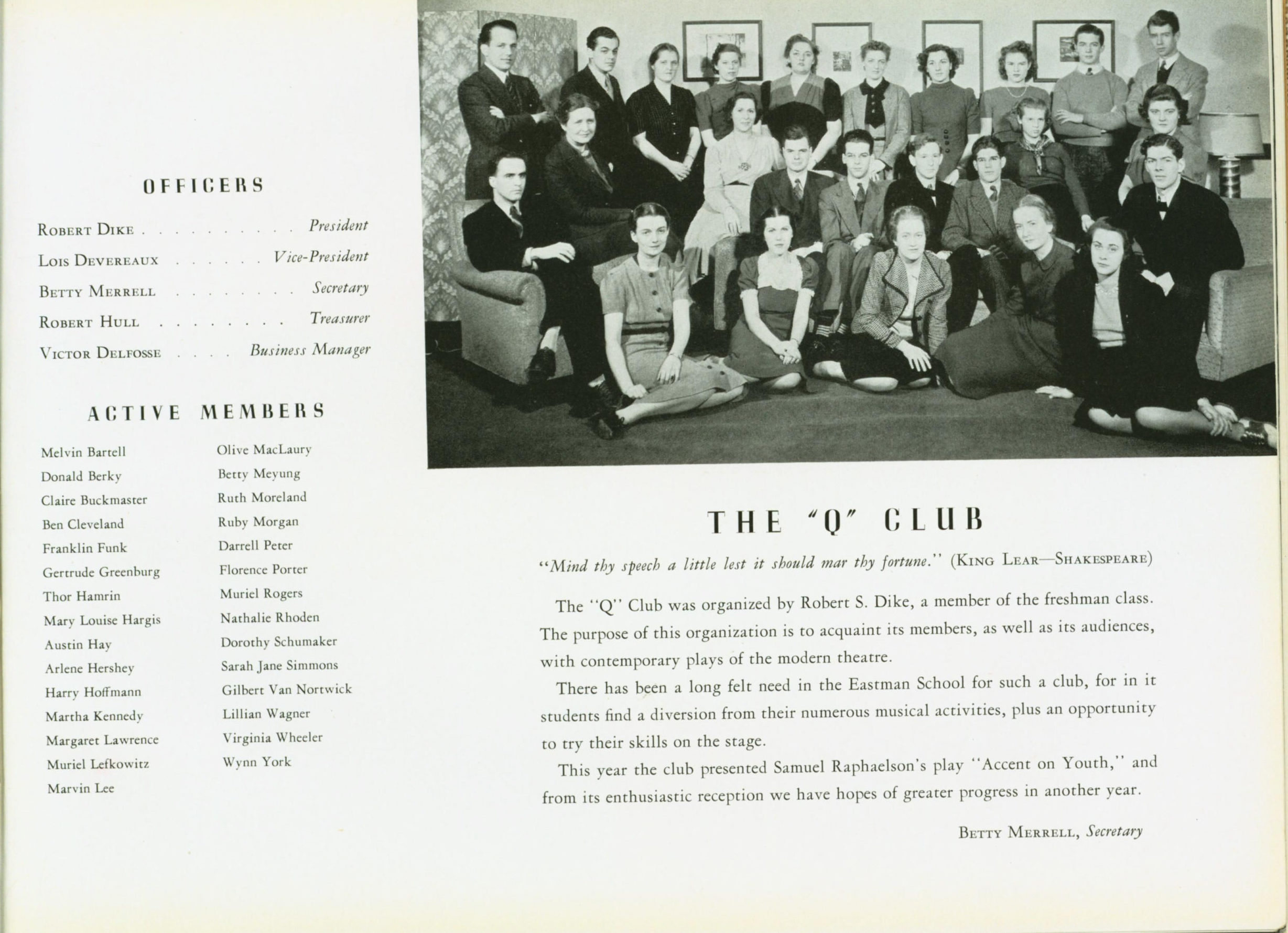 The Score 1939 full page