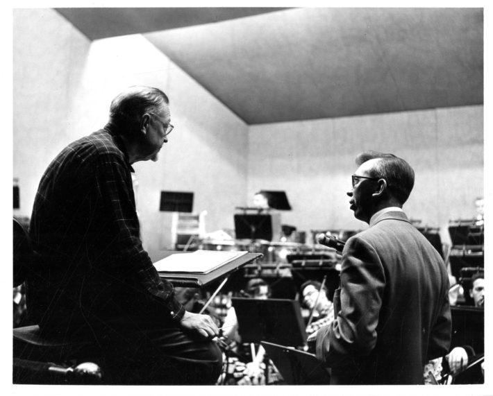 Howard Hanson with Don Lyon