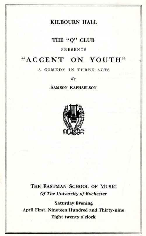 program April 1, 1939 page 1