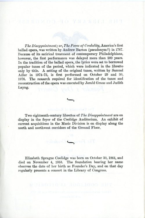 program at LC page 2