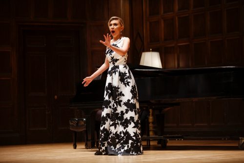 Mariya Vasilevskaya, voice student