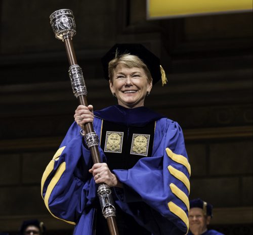 Inauguration of President Mangelsdorf 2