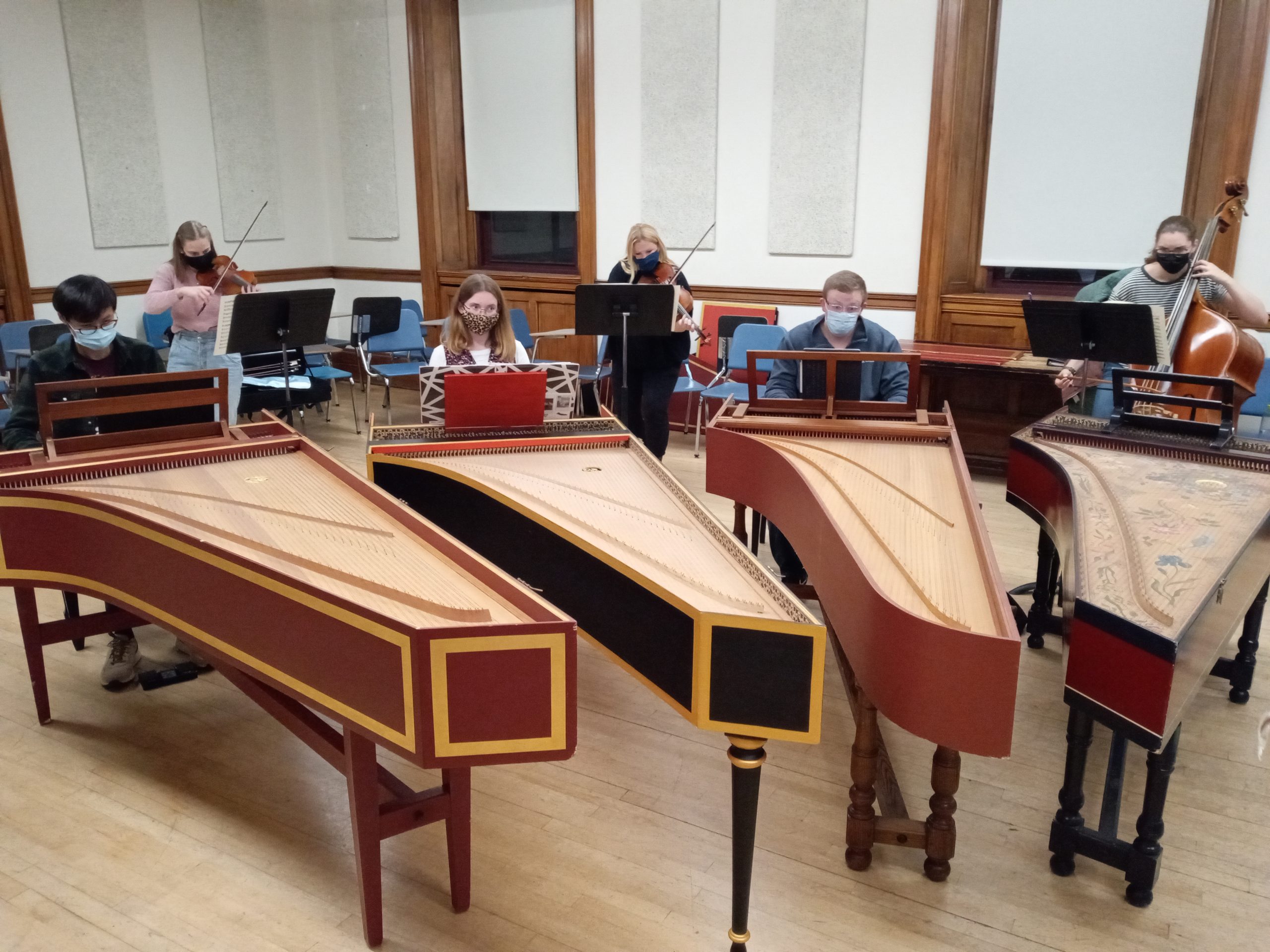 Harpsichord Rehersal Harpsichord Rehersal