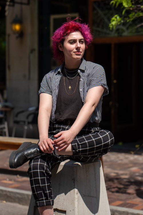 Kerry Lubman, Designer and Graphics Coordinator.