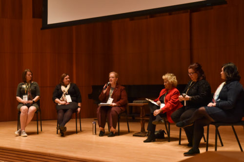 Context Conference 2023: Sigma Alpha Iota Philanthropies, Inc. sponsored panel “Women in Music Leadership: The Good, the Bad, and the Ugly.” Photo by Kerry Lubman.