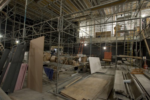 perspective on the scaffolding