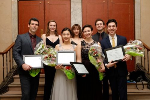 Winners in the 2020 Friends of Eastman Opera Voice Competition