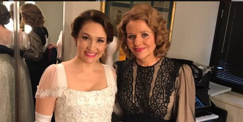 Sopranos Erin Morley ‘02E and Renée Fleming ‘83E (MM)