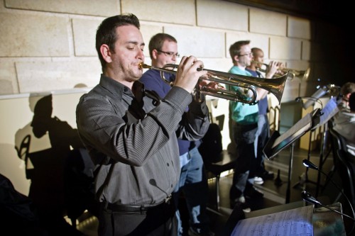 The DownBeat award-winning Eastman New Jazz Ensemble is featured during Festival Week.