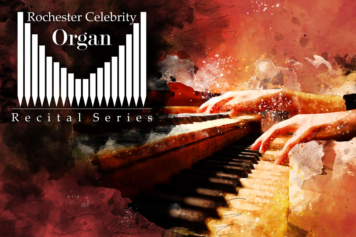 Rochester Celebrity Organ Series Watercolor Illustration Rochester Celebrity Organ Series Watercolor Illustration
