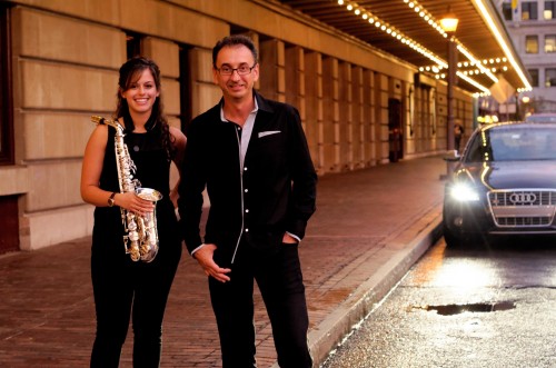 Alexa Tarantino and Dariusz Terefenko (Photo by Gerry Szymanski)