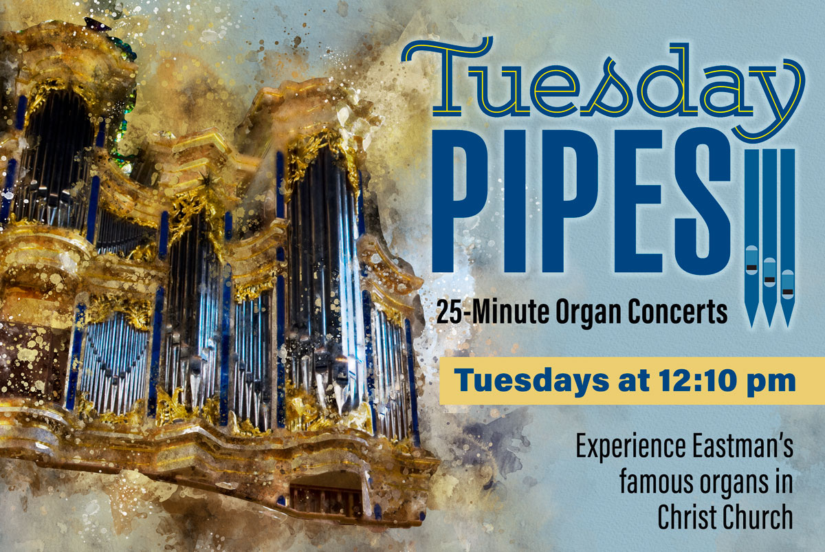 Tuesday Pipes - Craighead-Sounders Organ watercolor Tuesday Pipes - Craighead-Sounders Organ watercolor