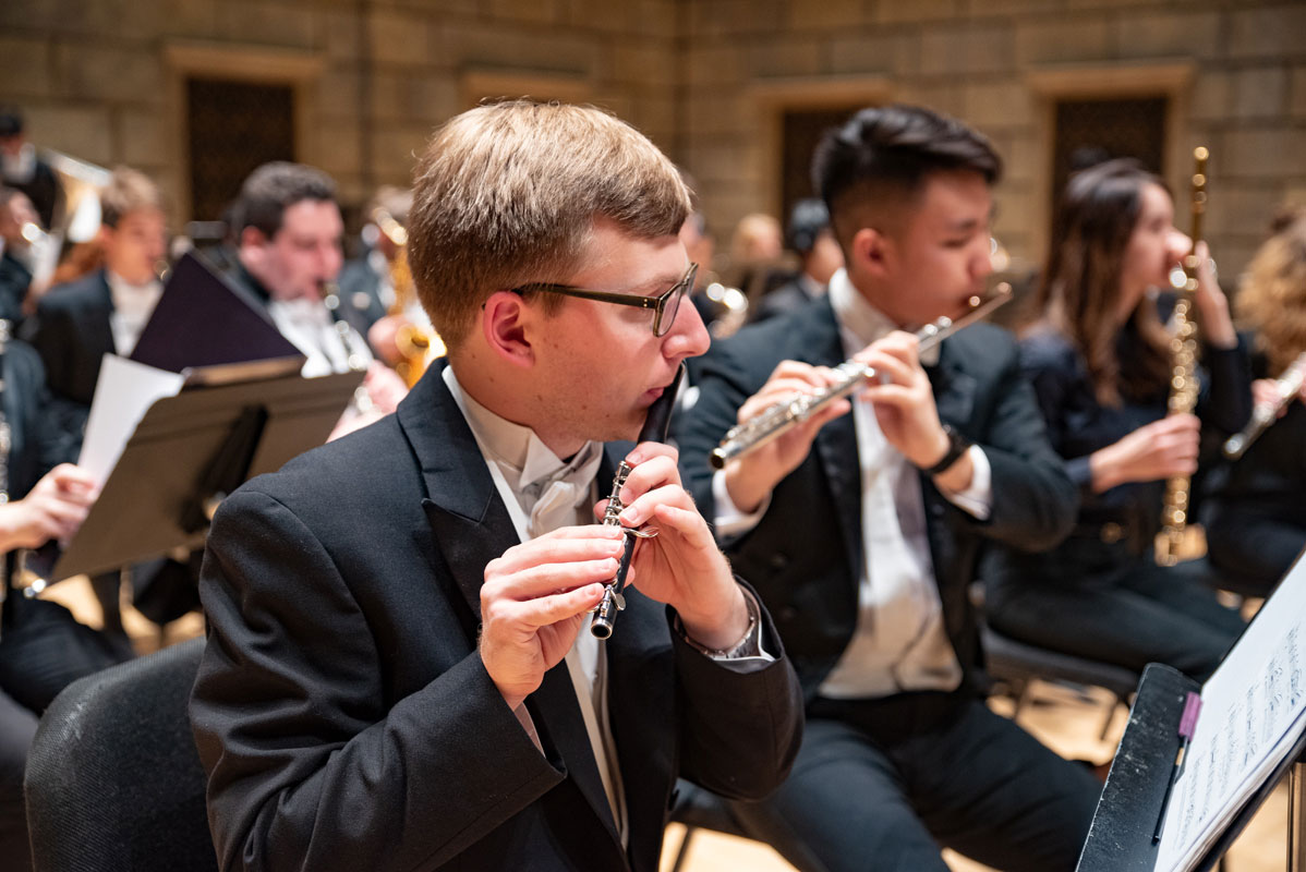 Piccolo played by student in Philharmonia Orchestra instrument image